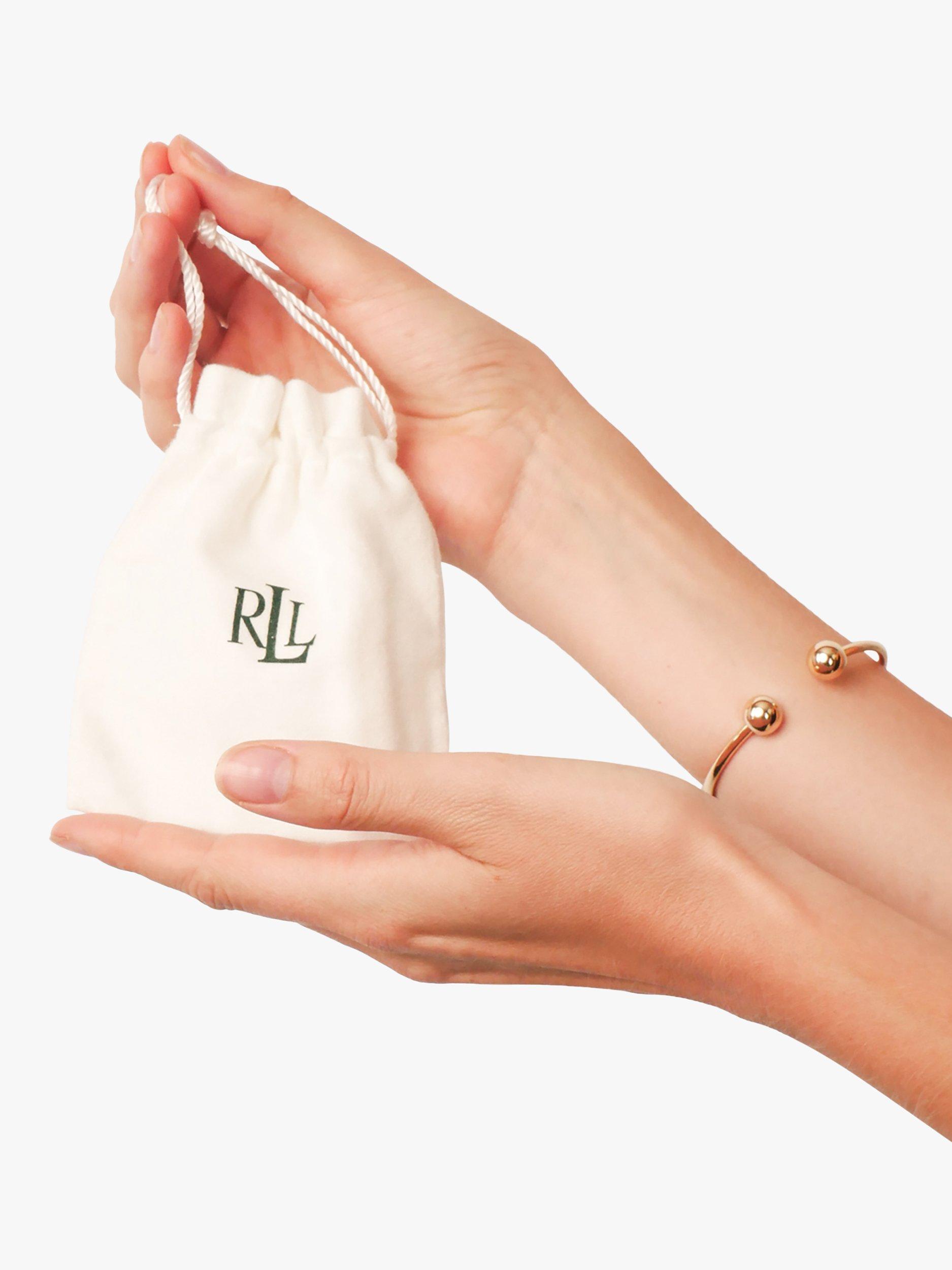 Product image 2 of 2, which shows Lauren Ralph Lauren Trio Stud Earrings, Pack of 3, Gold