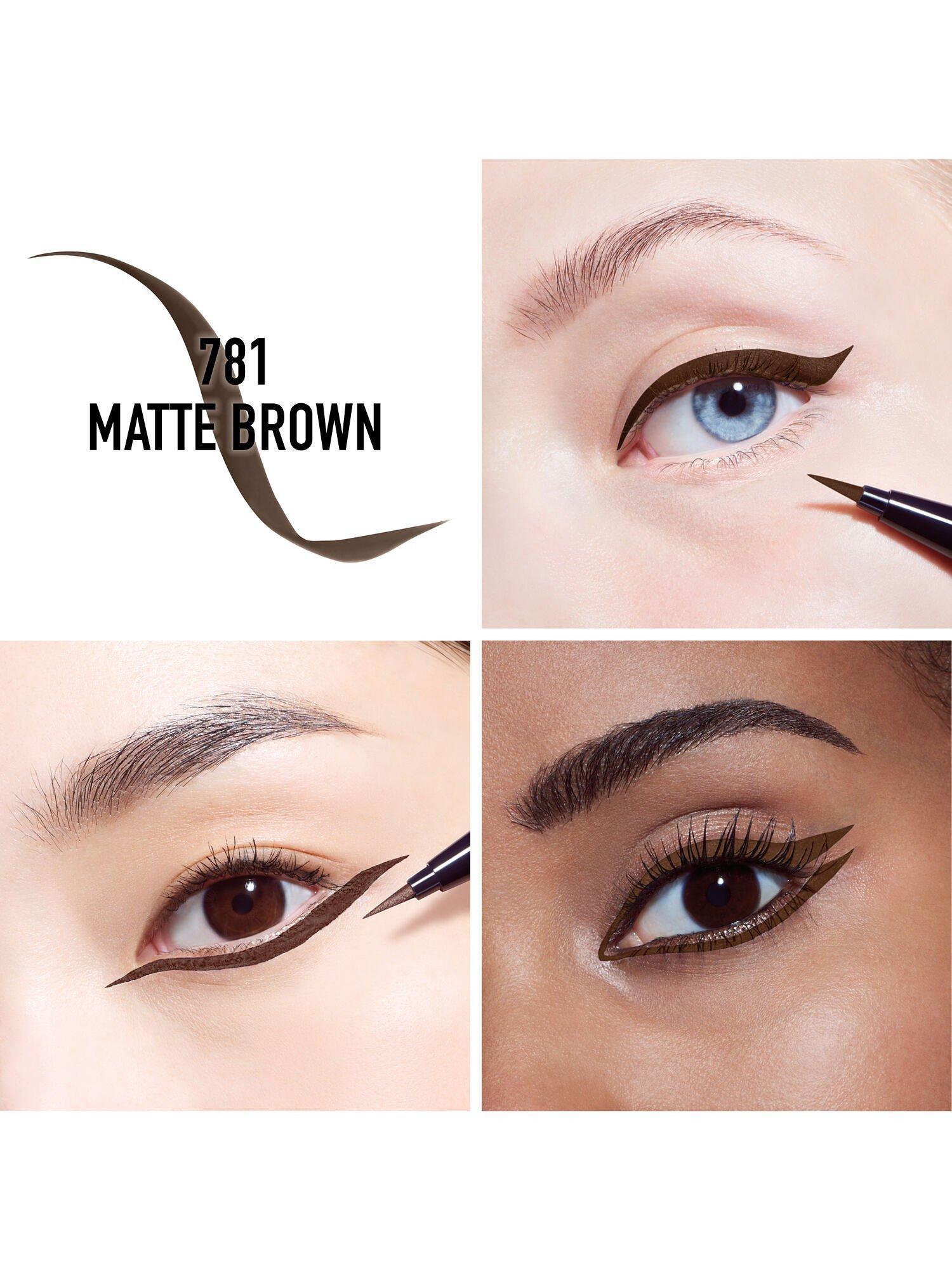 Dior eyeliner brown hotsell