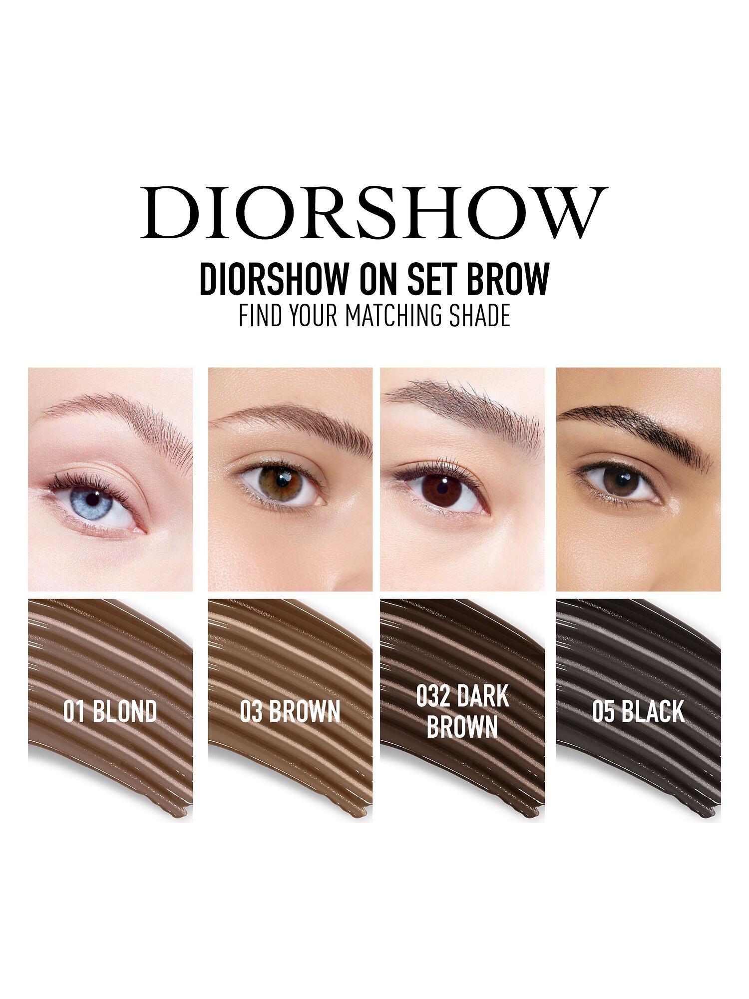 DIOR Diorshow On Set Brow, 03 Brown