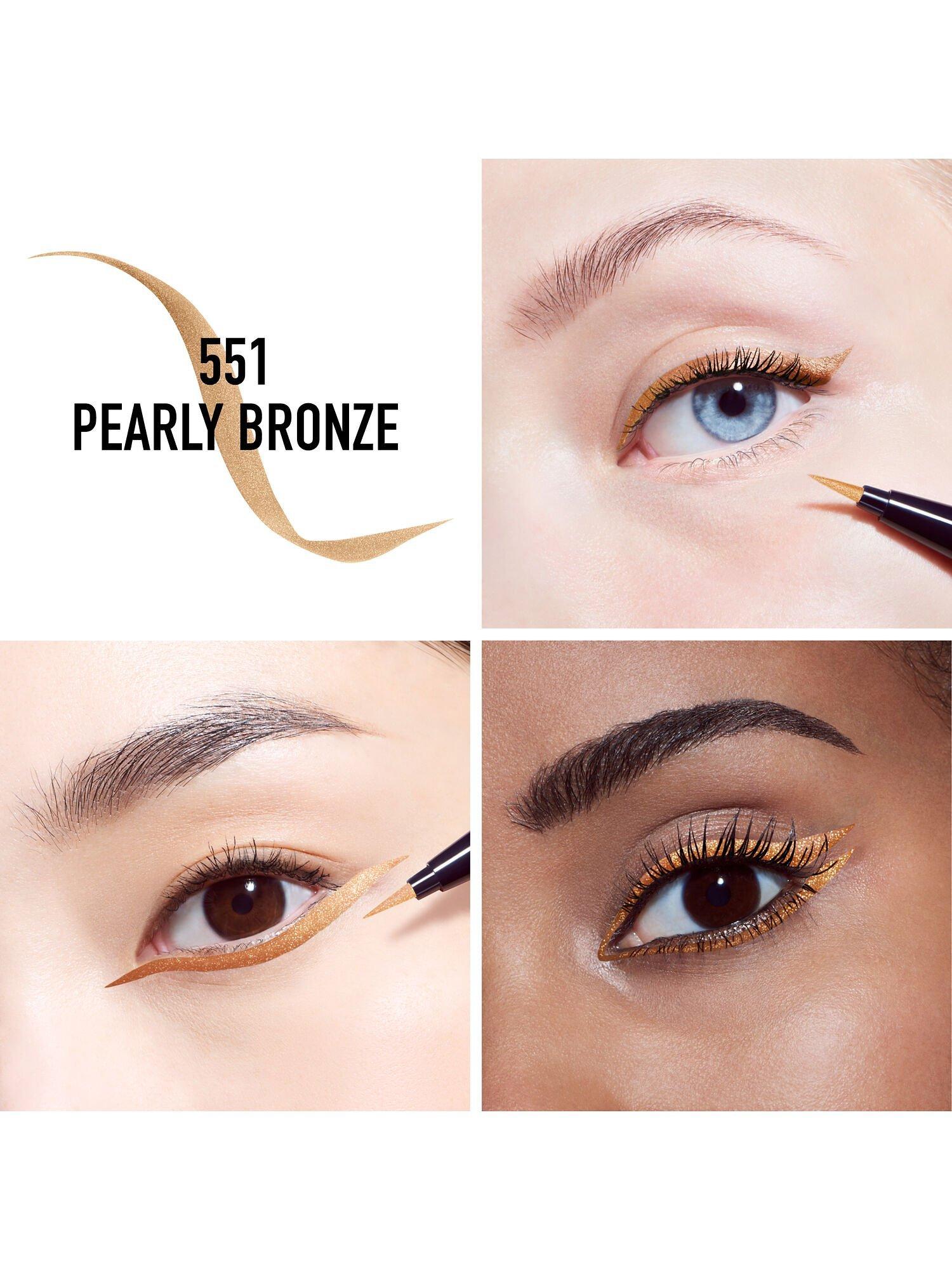 Product image 2 of 5, which shows DIOR Diorshow On Stage Liner, 551 Pearly Bronze