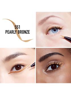 DIOR Diorshow On Stage Liner - view 2, 551 Pearly Bronze