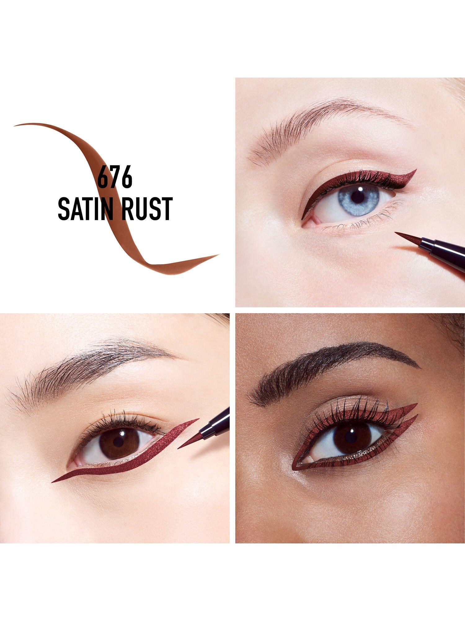 DIOR Diorshow On Stage Liner 676 Satin Rust
