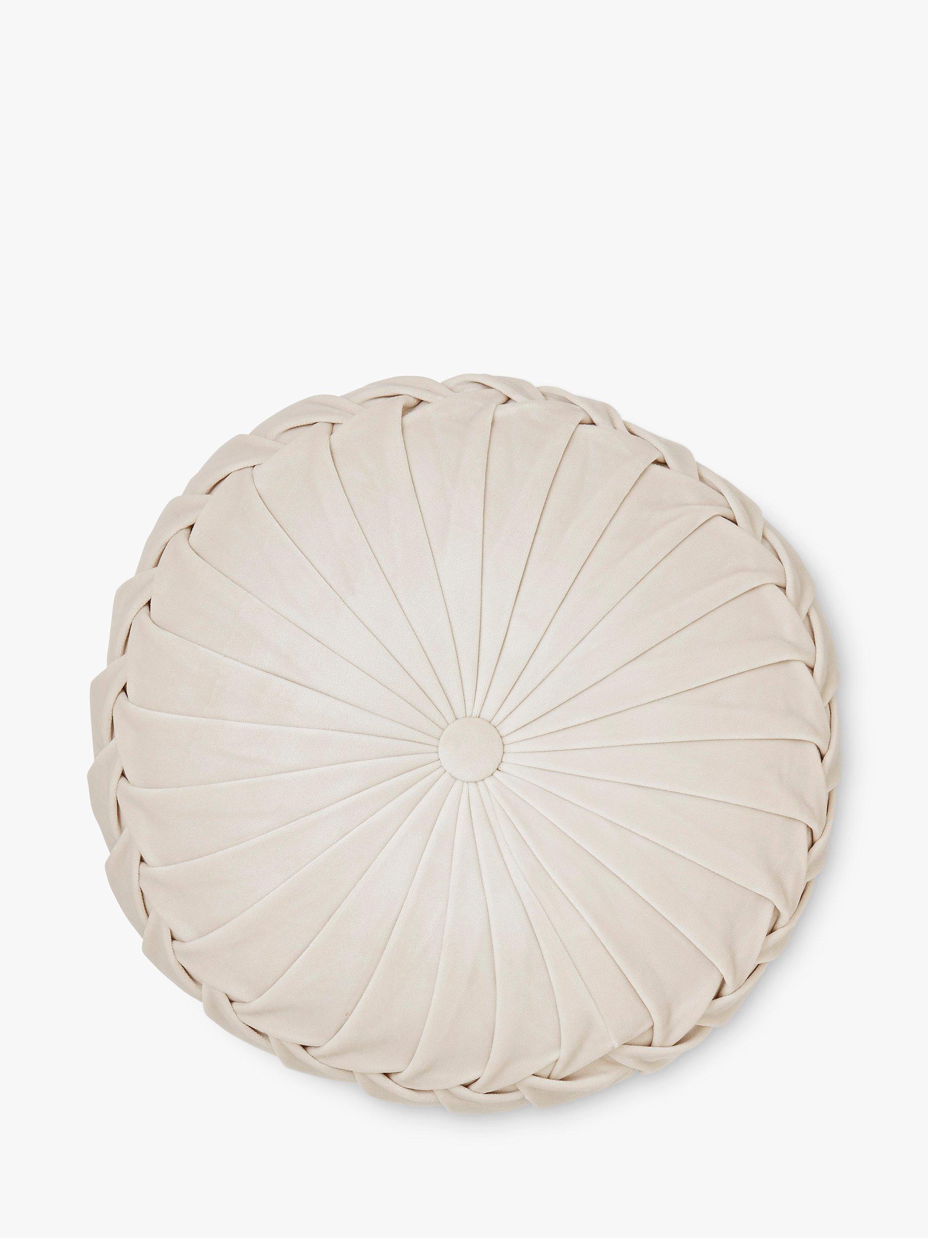 Laura Ashley Rosanna Cushion, Almond