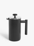 John Lewis Double Wall Coffee Press, Black
