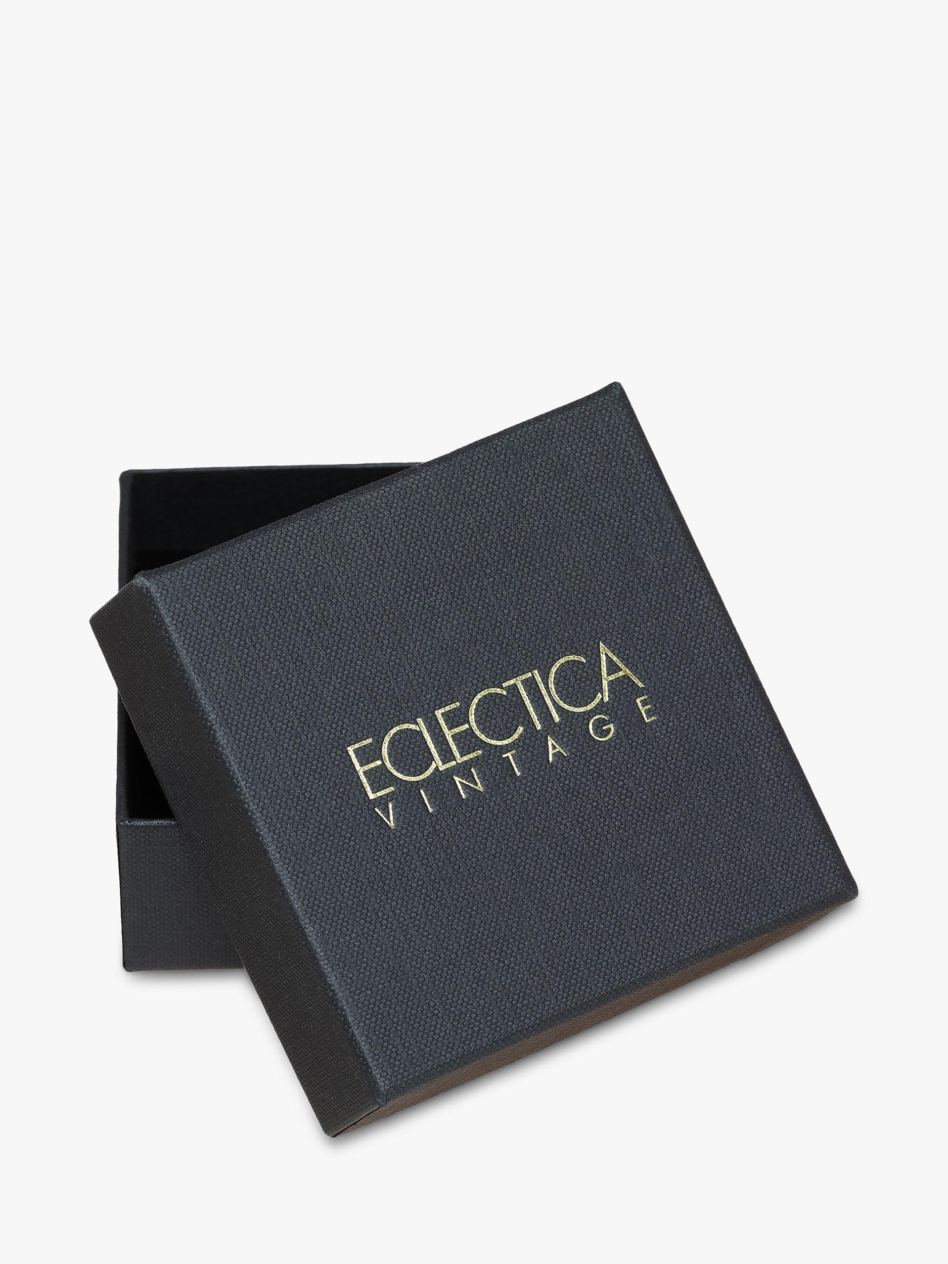 Product image 2 of 2, which shows Eclectica Pre-Loved Swarovski Crystal Drop Earrings, Dated Circa 1990s, Rose Gold