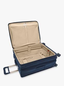 Briggs & Riley Baseline 4-Wheel Spinner 73cm Expandable Large Suitcase, 122L - view 2, Navy
