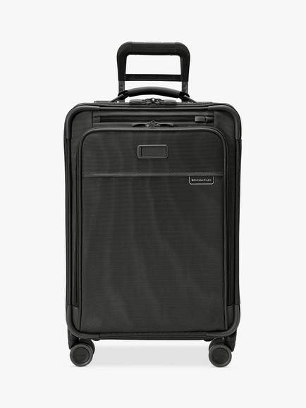 Briggs & Riley Baseline 4-Wheel 56cm Expandable Cabin Case, Black