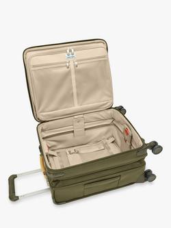 Briggs & Riley Global Carry-On 4-Wheel Spinner 53cm Expandable Cabin Case, 49L - view 2, Olive
