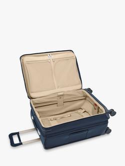 Briggs & Riley Baseline 4-Wheel Spinner 66cm Expandable Medium Suitcase, 97L - view 2, Navy