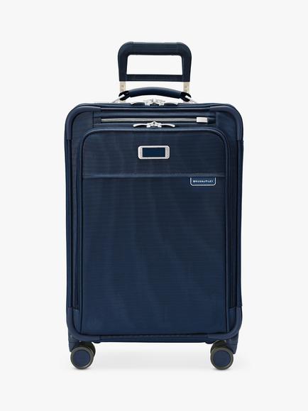 Briggs & Riley Baseline 4-Wheel 56cm Expandable Cabin Case, Navy
