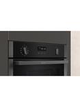 Neff N50 Slide and Hide B6ACH7HG0B Built Under Electric Self Cleaning Single Oven, Graphite Grey