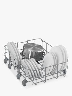 Beko DIS15020 Fully Integrated Slimline Dishwasher - view 2, White