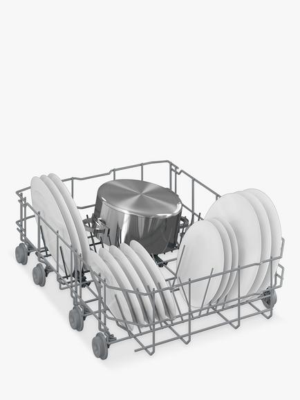 Beko DIS15020 Fully Integrated Slimline Dishwasher - view 2, White