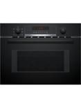 Bosch Series 4 CMA583MB0B Built-In Combination Microwave with Grill, Black