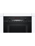 Bosch Series 4 CMA583MB0B Built-In Combination Microwave with Grill, Black