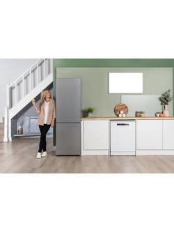 Bosch Series 4 Freestanding 60/40 Fridge Freezer, KGN362WDFG, KGN362LDFG - view 2, Inox Look