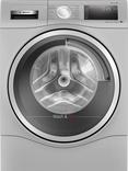 Bosch Series 8 WDU8H549GB Freestanding Washer Dryer, 10kg/6kg Load, 1400rpm Spin, Silver