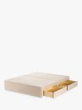 John Lewis Pocket Sprung 4 Drawer Storage Divan Base, Double