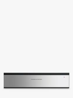 Fisher & Paykel Series 9 WB60SDEX2 Warming Drawer, Stainless Steel, Stainless Steel