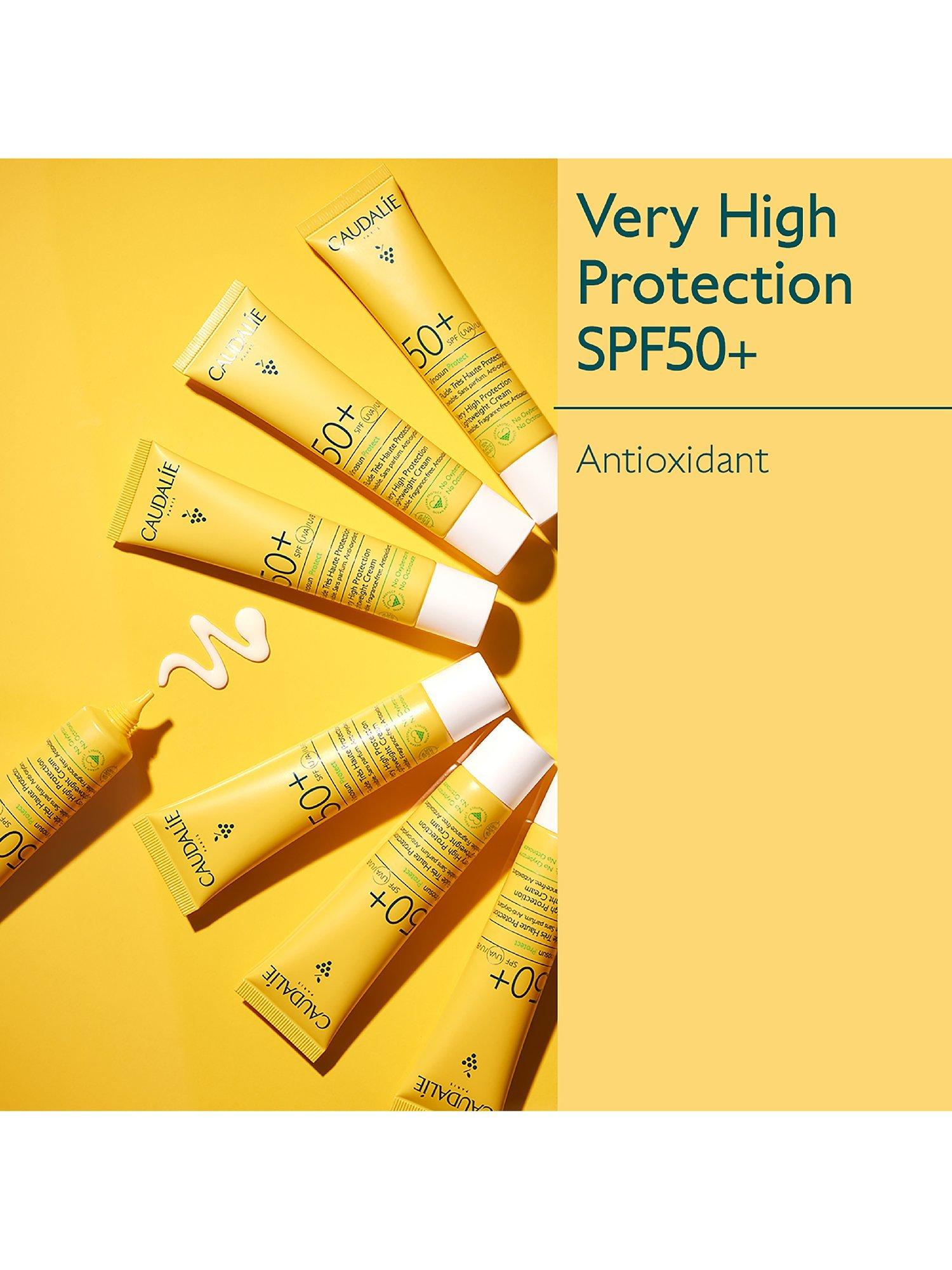 Product image 2 of 5, which shows Caudalie Vinosun Ocean Protect Very High Protection Lightweight Cream SPF 50, 40ml
