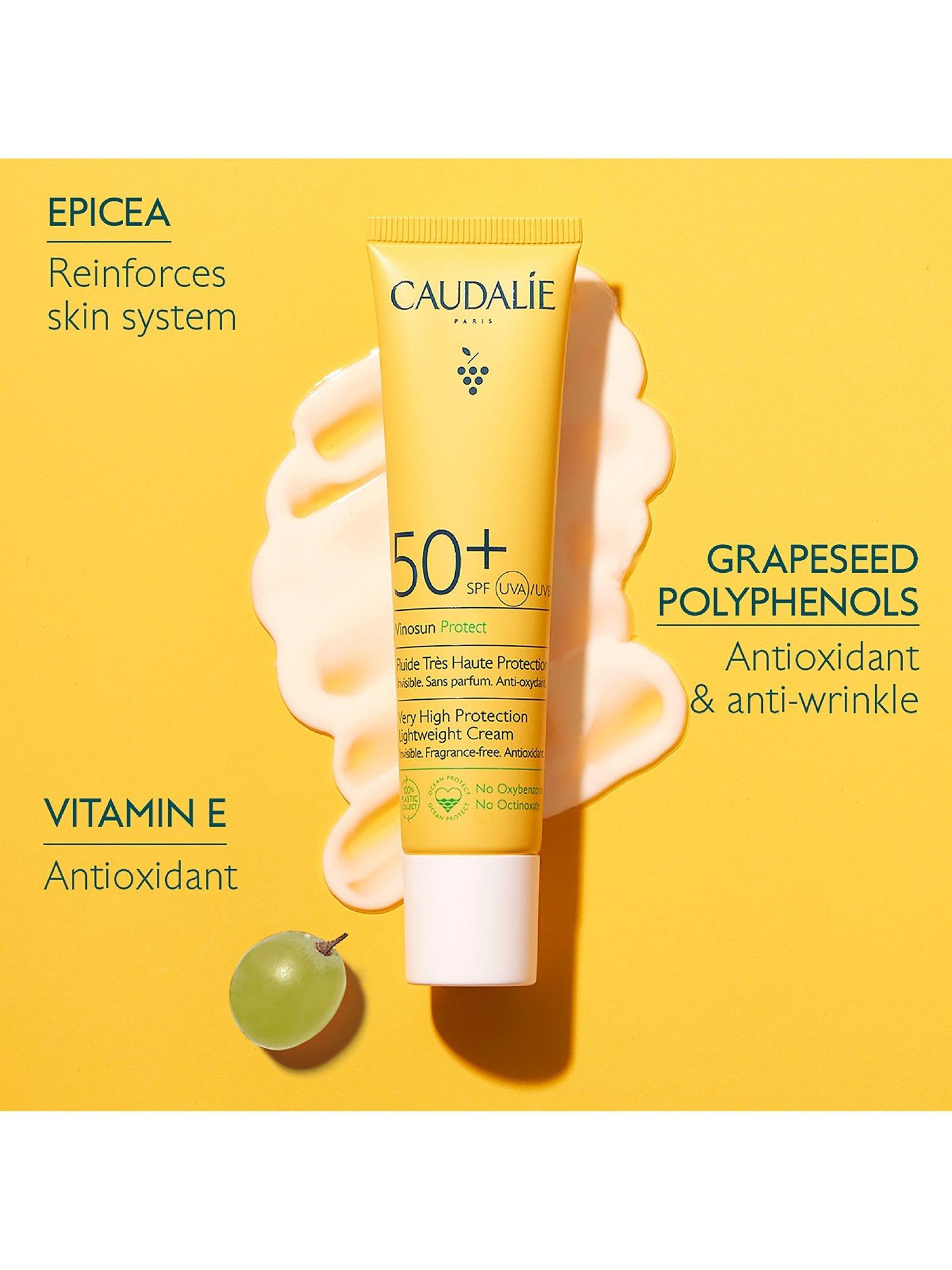 Product image 4 of 5, which shows Caudalie Vinosun Ocean Protect Very High Protection Lightweight Cream SPF 50, 40ml