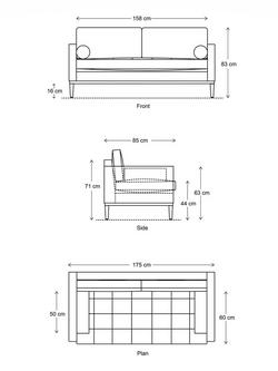 Swyft Model 02 Medium 2 Seater Sofa - view 2, Velvet Mustard