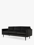 Swyft Model 01 Large 3 Seater Sofa, Velvet Charcoal