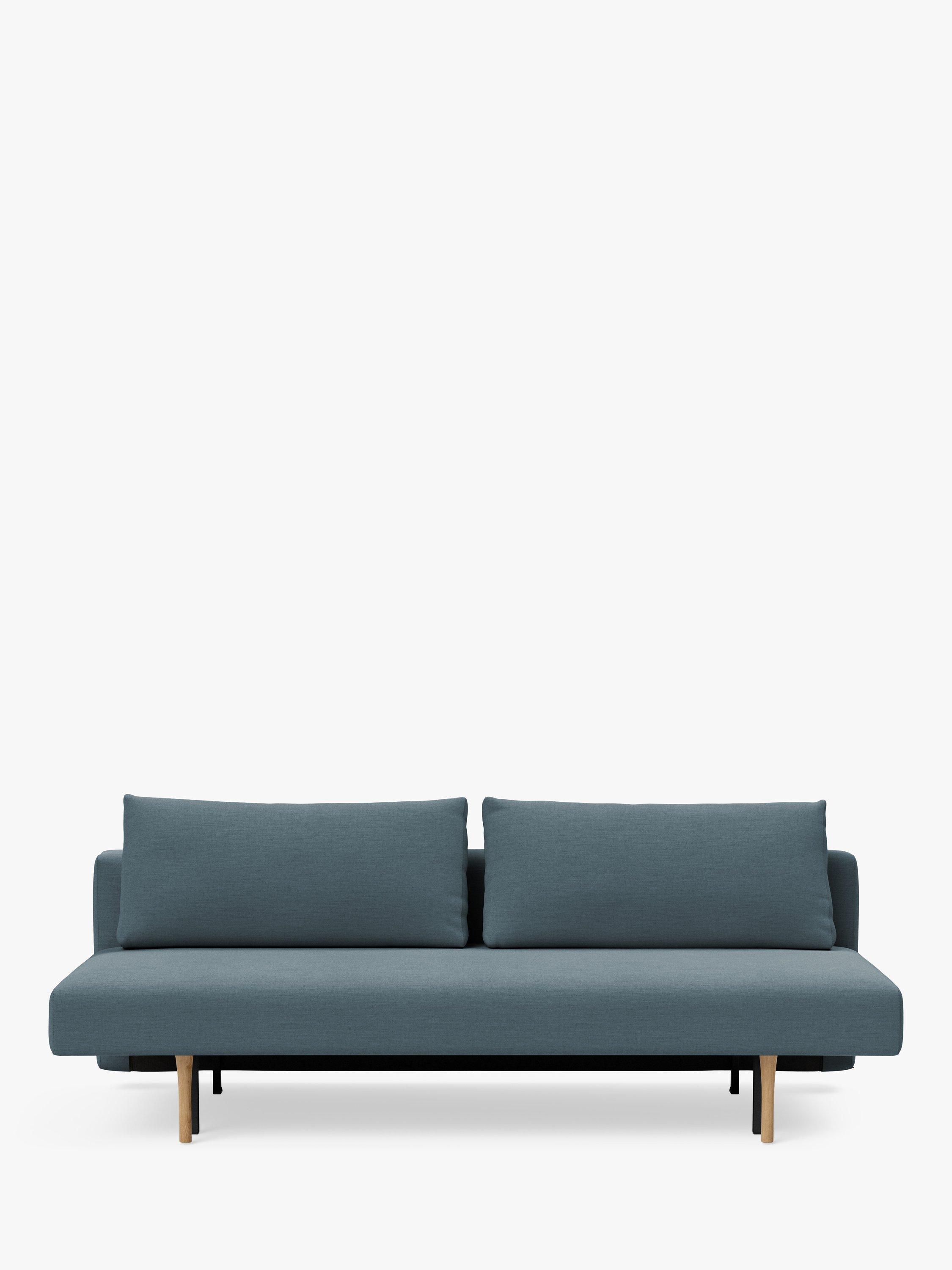 Conlix Range, Innovation Living Conlix Loose Cover Sofa Bed, Vivus Dusty Blue