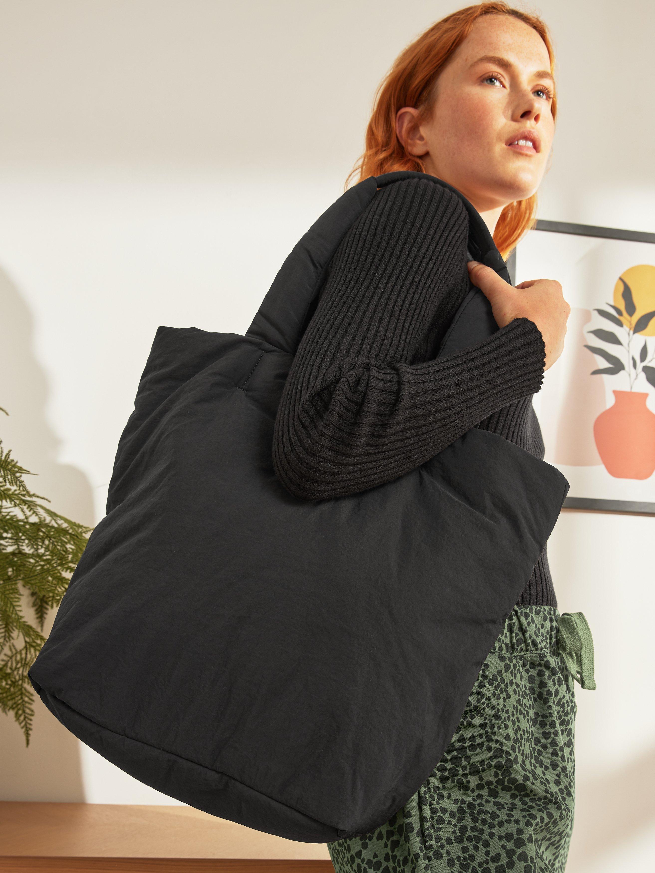 John Lewis ANYDAY Puffy Quilted Tote Bag