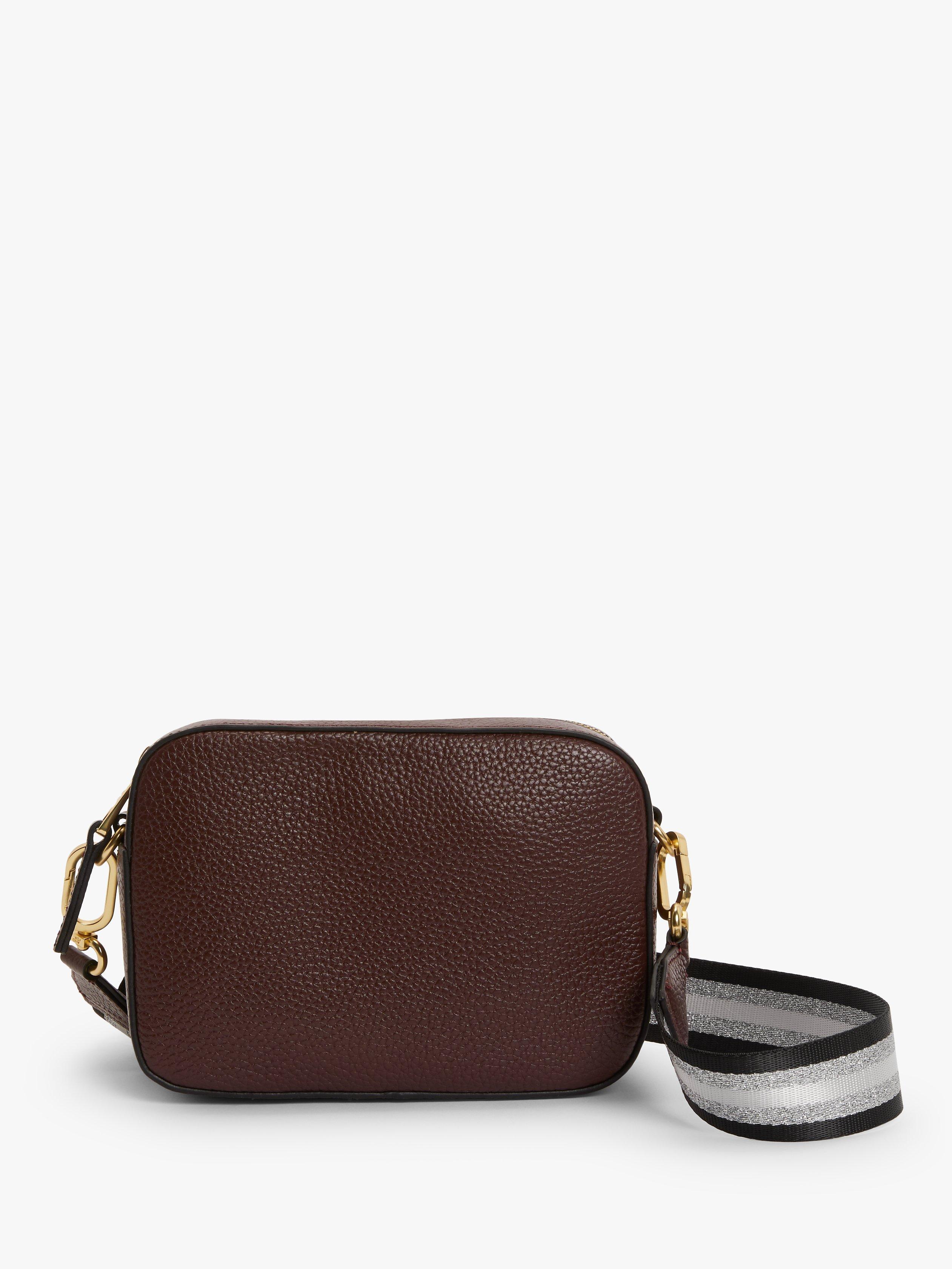 AND/OR Leather Camera Cross Body Bag