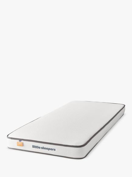 Silentnight Little Sleepers Natural Bunk Bed Mattress, Medium Tension, Single, White