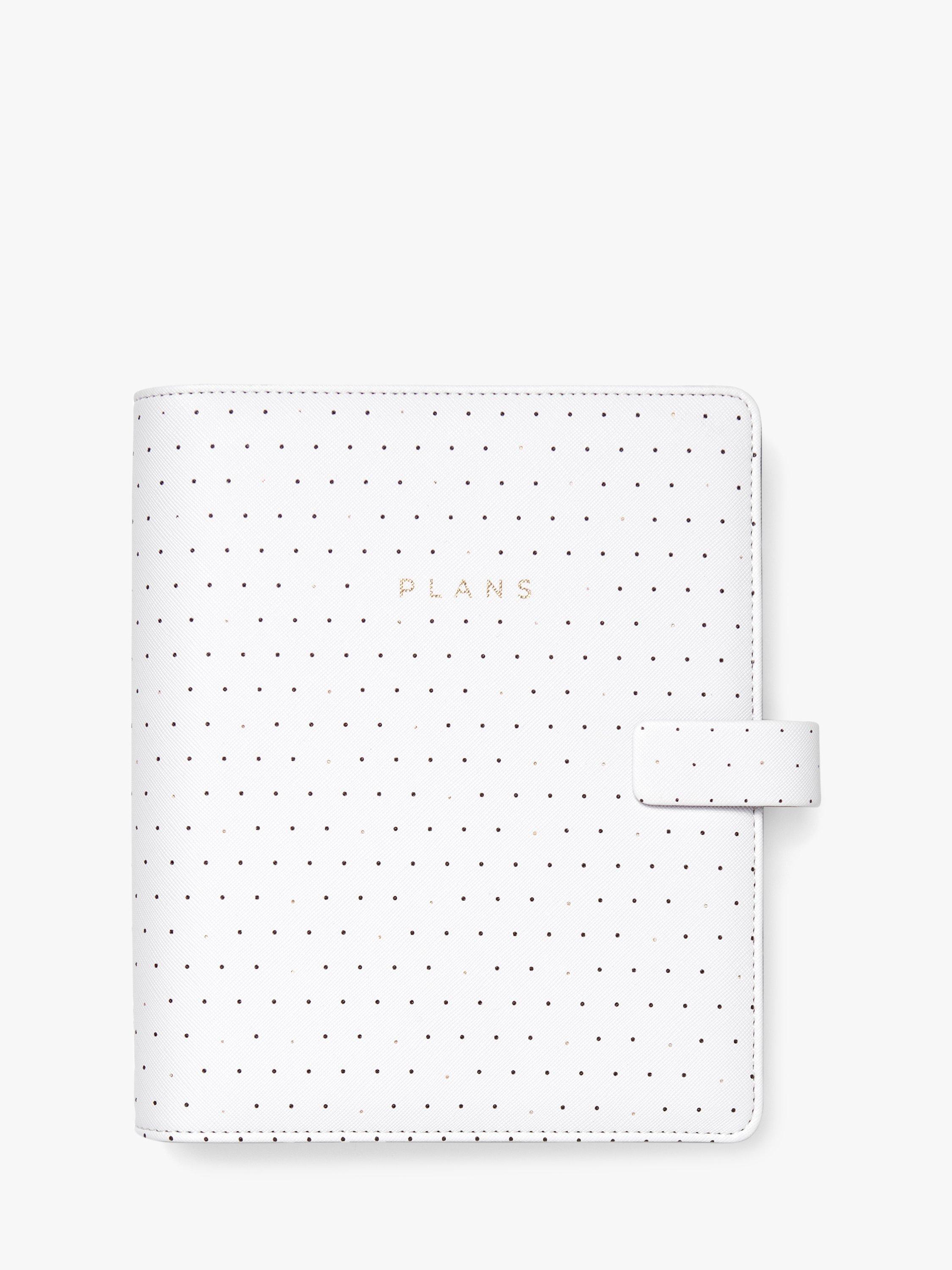 Filofax A5 Moonlight Personal Organiser, White