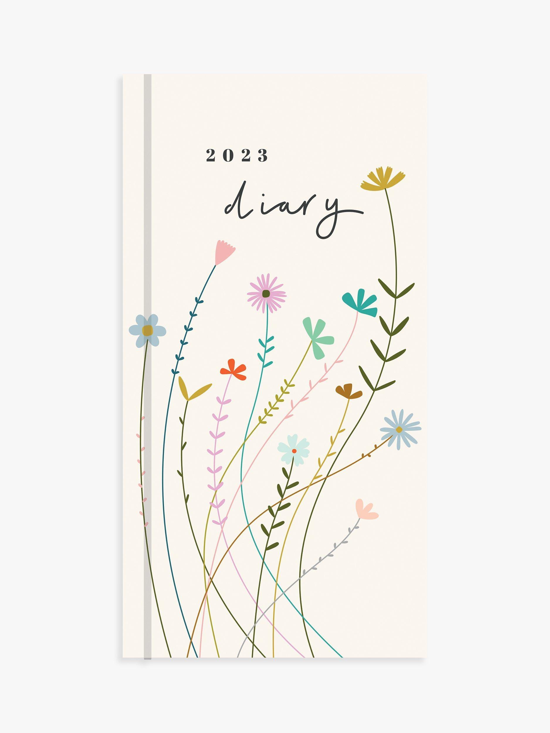 Caroline Gardner Slim Fleur Diary, 2023