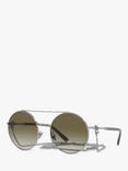 Giorgio Armani AR6135 Women's Round Sunglasses