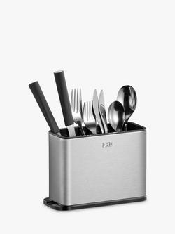 EKO Dish Drainer/Utensil Holder, Stainless Steel, Standard - view 2, Stainless Steel