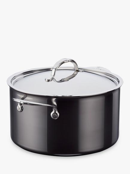 Hestan NanoBond Stainless Steel Stockpot & Lid, 26cm - view 2, Silver