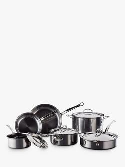 Hestan NanoBond Stainless Steel Pan Set, 6 Piece - view 2, Stainless Steel