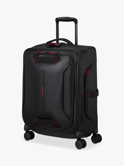 Samsonite Ecodiver Spinner 4-Wheel 55cm Duffle Bag, 50L, Black