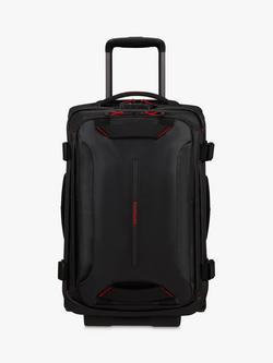 Samsonite Ecodiver Double Frame Duffle 2-Wheel 55cm Recycled Cabin Case - view 2, Black