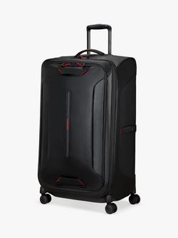 Samsonite Ecodiver Duffle 4-Wheel 79cm Recycled Large Suitcase, Black