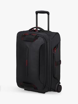 Samsonite Ecodiver Duffle 2-Wheel 55cm Recycled Cabin Case, Black