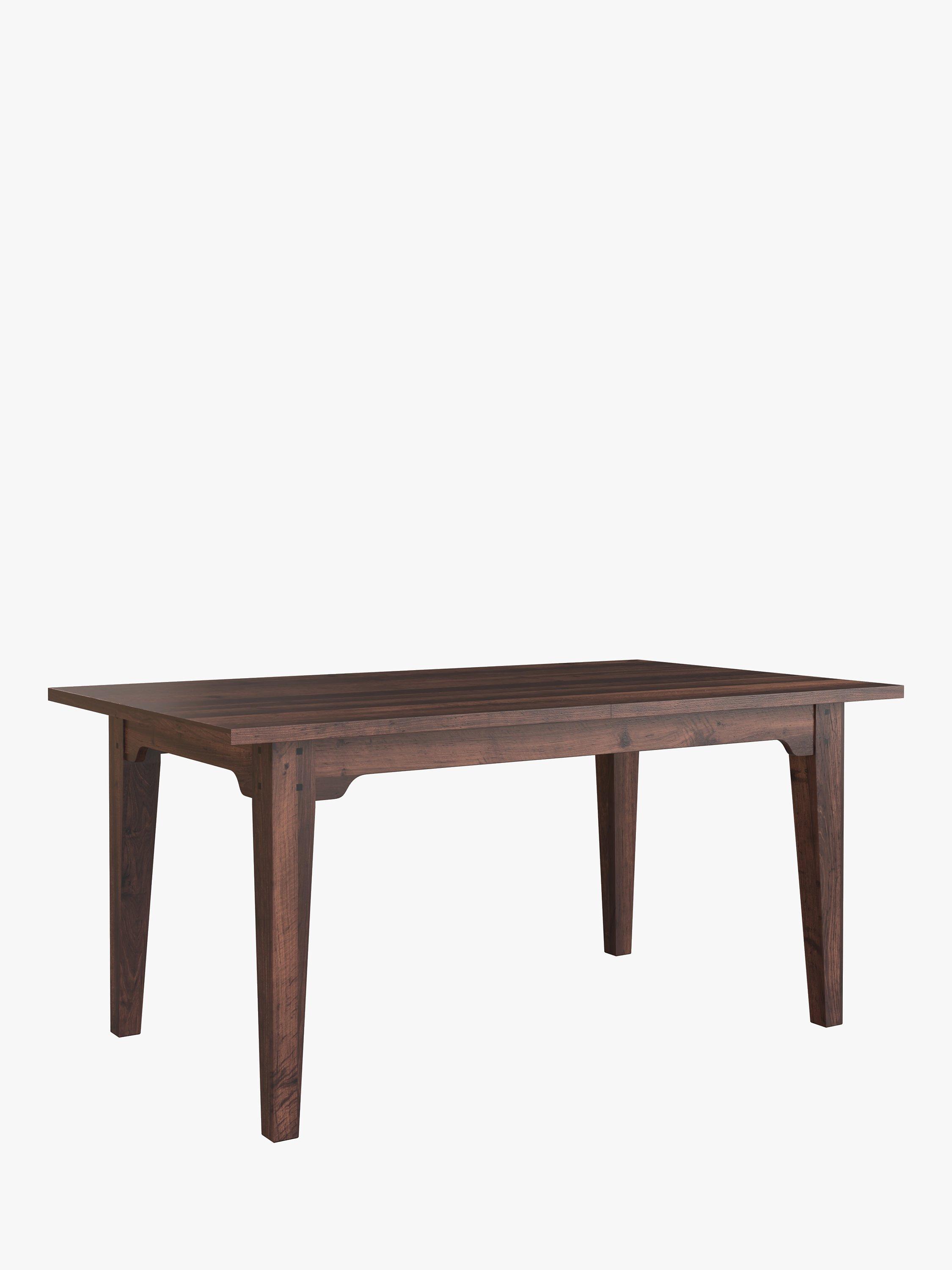 Laura Ashley Garrat 6-8 Seater Extending Dining Table, Dark Brown