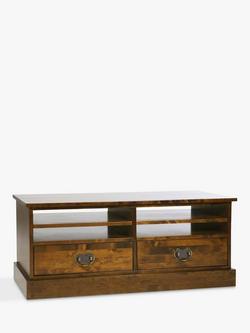 Laura Ashley Garrat TV Stand for TVs up to 55", Dark Brown - view 2, Dark Brown