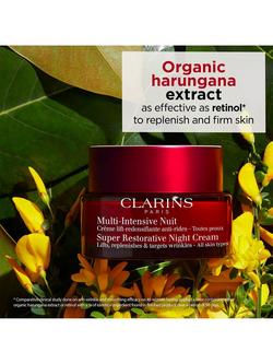 Clarins Super Restorative Night Cream, All Skin Types, 50ml - view 2, 