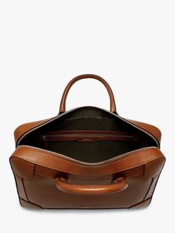 Mulberry Belgrave Small Classic Grain Leather Single Document Holder - view 2, Oak