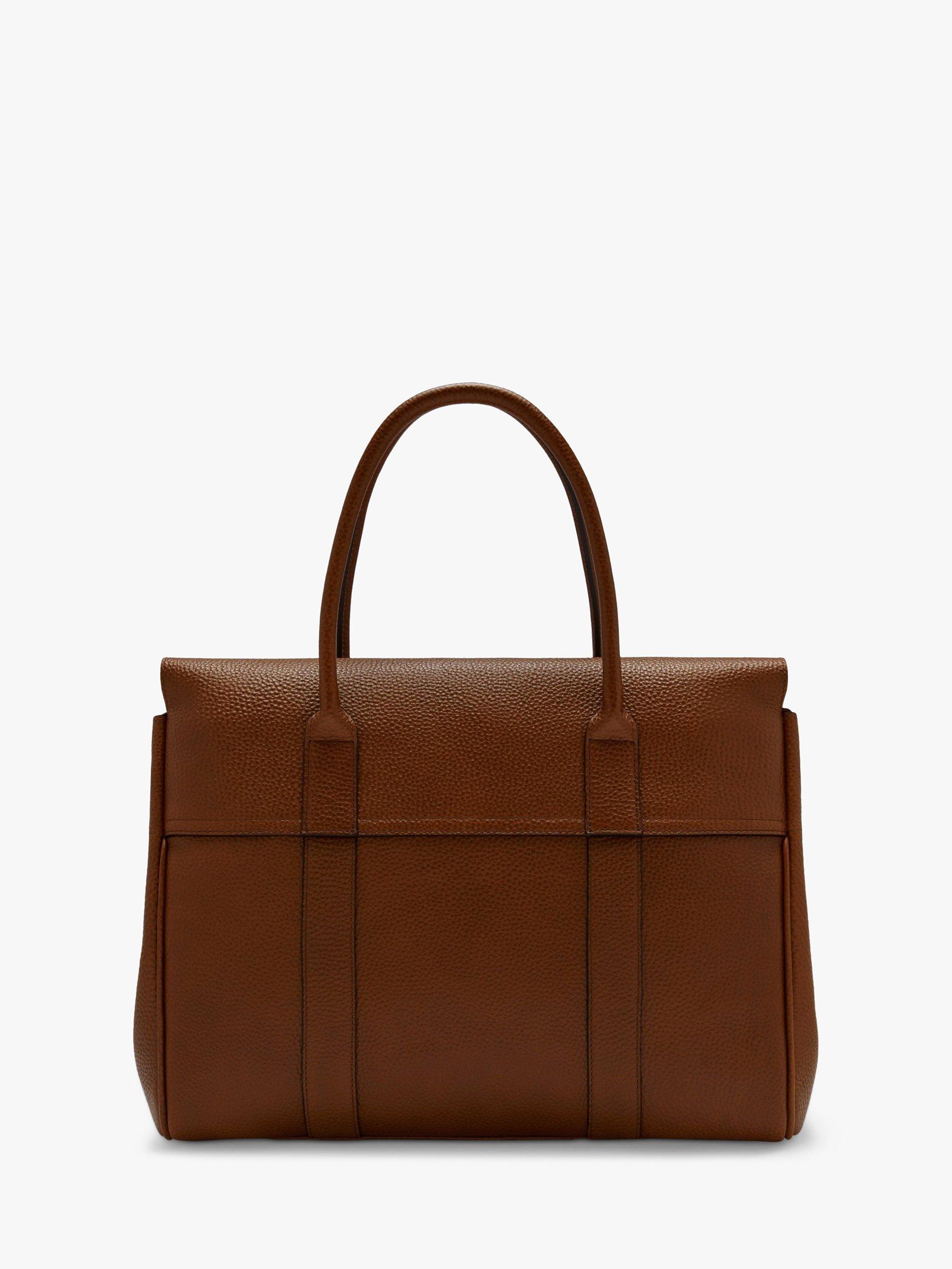 Mulberry Bayswater Classic Grain Leather Handbag Oak