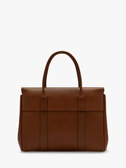 Mulberry Bayswater Classic Grain Leather Handbag - view 2, Oak