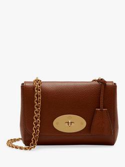 Mulberry Lily Classic Grain Leather Shoulder Bag, Oak