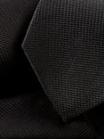 Charles Tyrwhitt Slim Silk Tie, Black