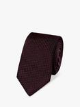 Charles Tyrwhitt Grenadine luxury Italian Tie, Red